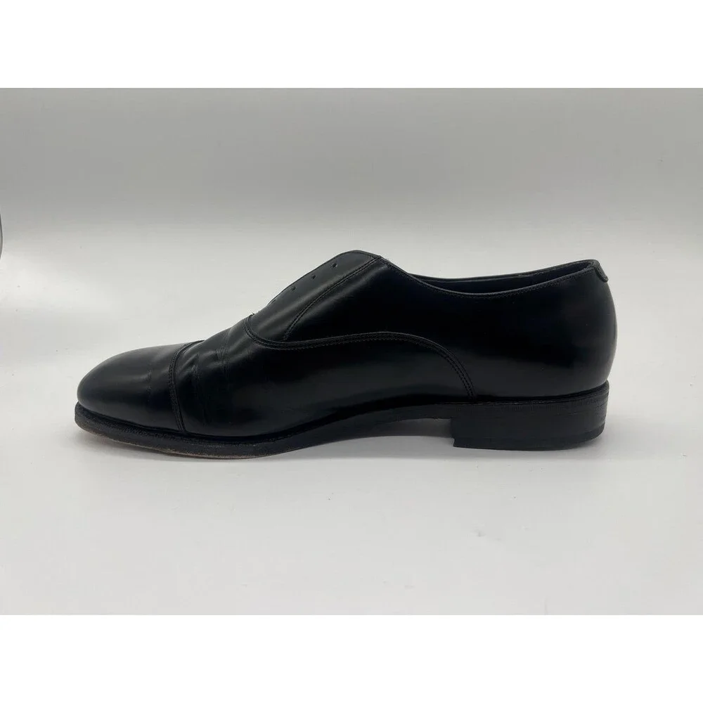 Florsheim Men's Size 11 E Black Leather Cap Toe Oxford Dress Shoes 509449